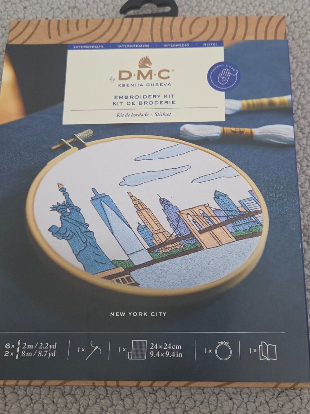 DMC Embroidery Kit - New York City